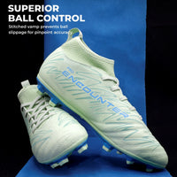 NIVIA Encounter Pro 11 Football Shoes | Lightweight TPU Football Studs with Dynamic Ankle Collar & Precision Ball Control - Best Price online Prokicksports.com