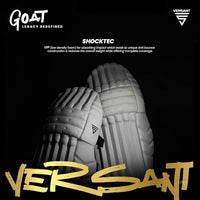 Versant GOAT Right Hand Batting Legguards – Adult (7-Grade Cane VRS Fibre Protection with ShockTEC Foam) - Best Price online Prokicksports.com