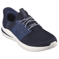 Skechers Slip‑ins Delson 3.0 – Lavell Men’s Running & Casual Sneaker Hands‑Free Entry with Heel Pillow™ | Air‑Cooled Memory Foam & Goga Mat Arch Support | Machine Washable - Best Price online Prokicksports.com