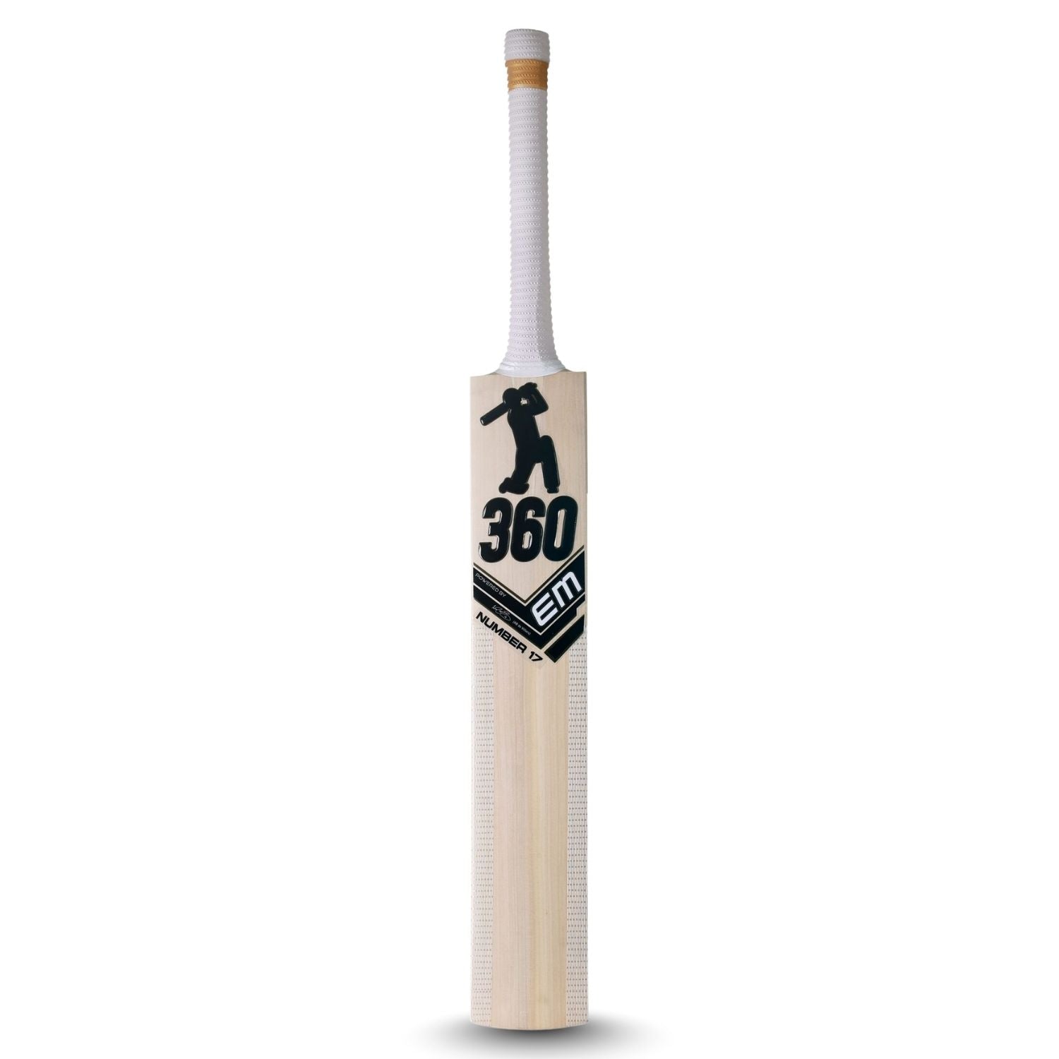 EM 360 Number 17 Kashmir Willow Cricket Bat – ABD 360 Flagship Kashmir Willow Players Bat for Leather & Hard Tennis Ball - Best Price online Prokicksports.com