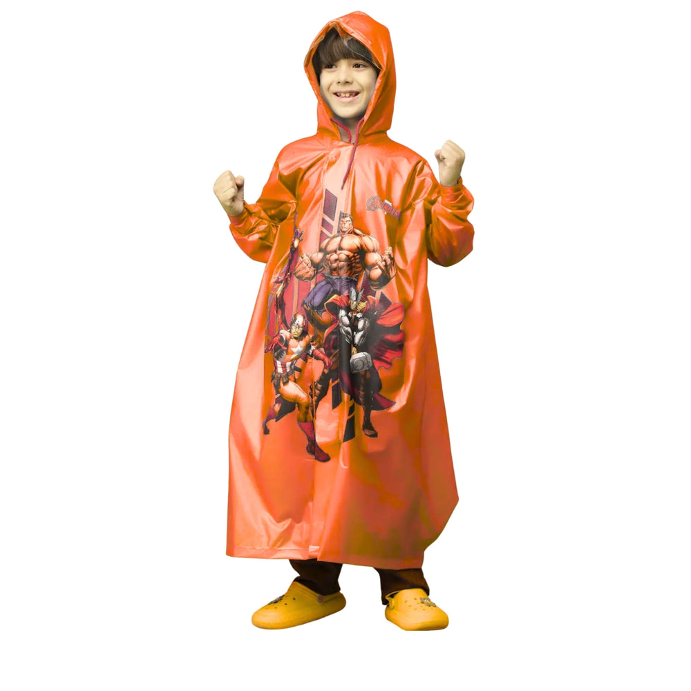 Zeel PG05 Kids Full Raincoat | Waterproof Full-Length Rainwear for Children - Best Price online Prokicksports.com