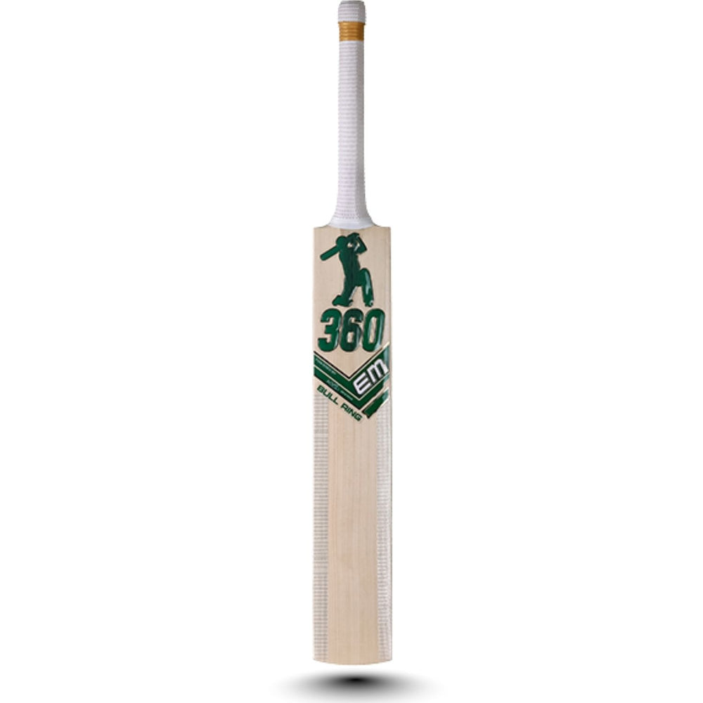EM 360 Bull Ring Kashmir Willow Cricket Bat – AB de Villiers 360 Bull Ring Power Bat, Kashmir Willow for Leather & Hard Tennis Ball - Best Price online Prokicksports.com