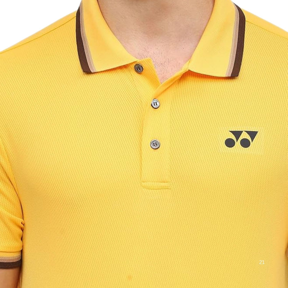 Yonex 2970 Men’s Polo T‑Shirt – Essentia 3 TruDry Moisture‑Wicking Badminton/Tennis Polo - Best Price online Prokicksports.com