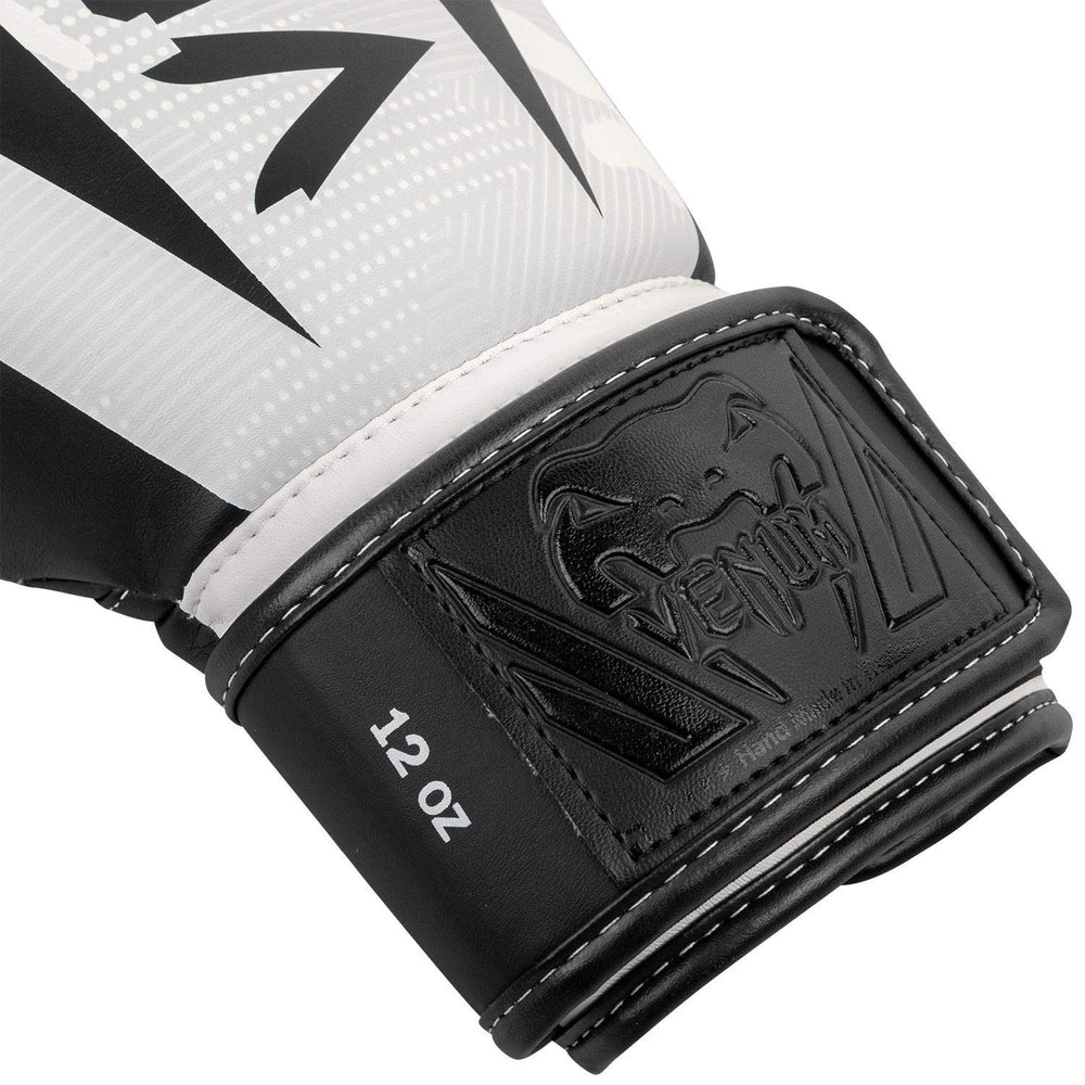 Venum Elite Boxing Gloves | Premium Synthetic Leather | Triple-Density Foam | Anatomical Grip | Hook & Loop Closure | Training/Sparring (10oz-18oz) - Best Price online Prokicksports.com