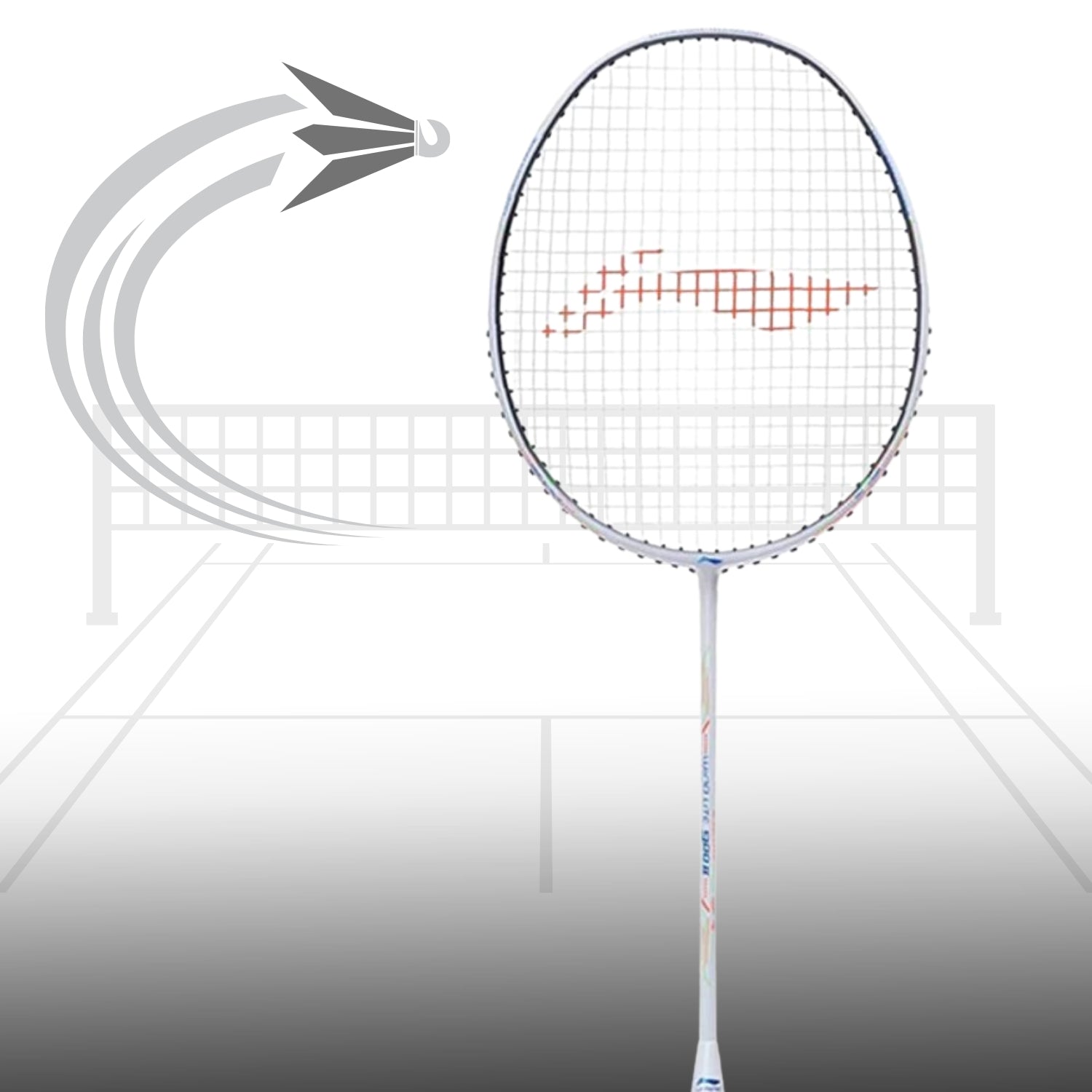 Li-Ning Wind Lite 900 II Unstrung Badminton Racket | Ultra Lightweight | High Tension | Aerodynamic Frame | Fast Swing Speed | Ideal for Intermediate Players - Best Price online Prokicksports.com