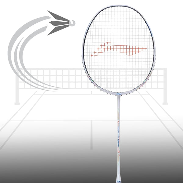 Li-Ning Wind Lite 900 II Unstrung Badminton Racket | Ultra Lightweight | High Tension | Aerodynamic Frame | Fast Swing Speed | Ideal for Intermediate Players