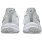 ASICS NETBURNER BALLISTIC FF 4 Unisex Badminton Shoes | Lightweight Stability with FLYTEFOAM Cushioning | White/Pure Silver - Best Price online Prokicksports.com