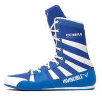 Invincible Cobra Boxing Shoes | Lightweight High-Top Design | Superior Grip & Ankle Support | Professional Boxing Footwear - Best Price online Prokicksports.com