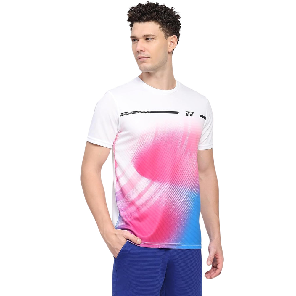 YONEX RJ H036-2874-Easy4-S Junior Round Neck T-Shirt – 100% Polyester, Lightweight Breathable Sportswear for Junior | Ideal for Badminton, Tennis & Training - Best Price online Prokicksports.com