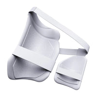 Moonwalkr Thigh Guard 2.0 – Right Hand, XL | Lightweight, Flexible & High-Impact Cricket Protection | Blue Design - Best Price online Prokicksports.com