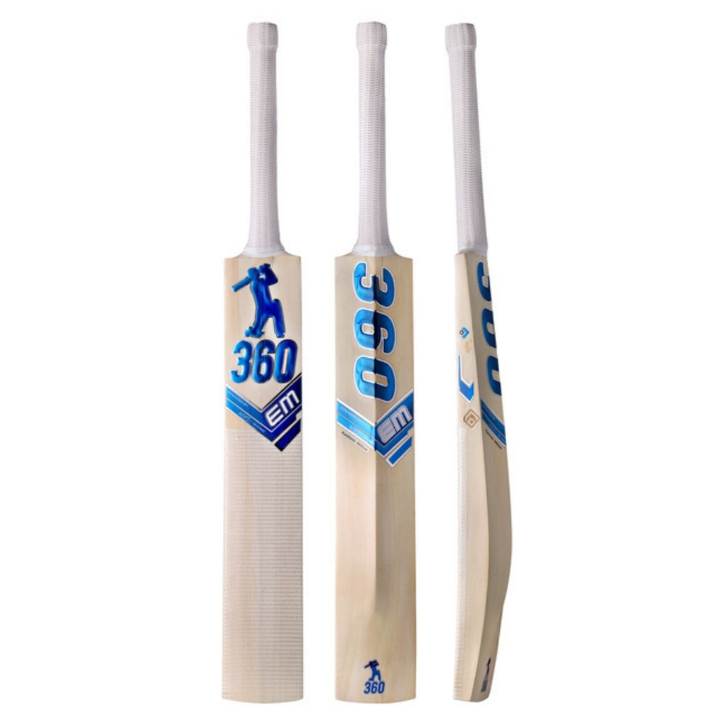 EM 360 Legacy Kashmir Willow Cricket Bat – AB de Villiers 360 Legacy Range Kashmir Willow Power Bat for Leather & Hard Tennis Ball - Best Price online Prokicksports.com