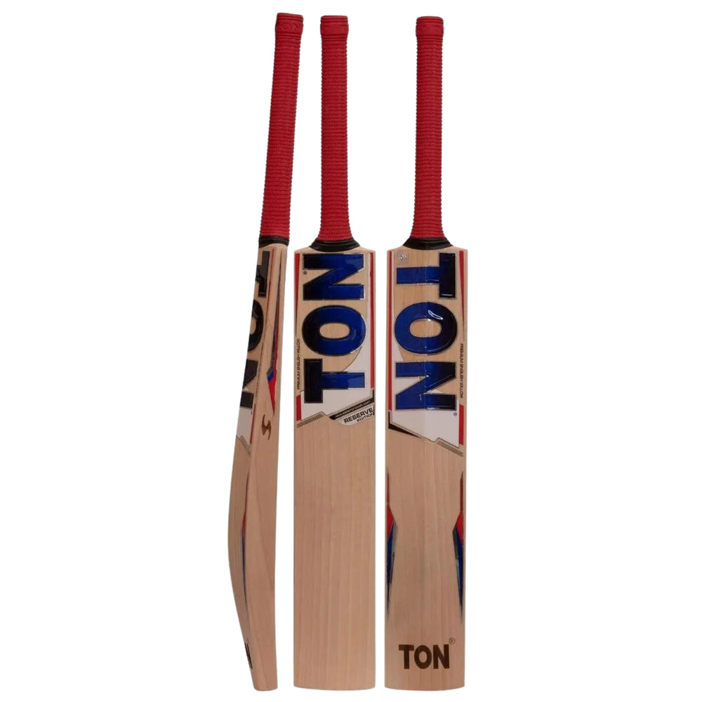 SS Ton Reserve Edition English Willow Cricket Bat | Premium Grade Willow | Lightweight, Durable & Powerful | Perfect Balance for Young Players | Cricket Equipment - Best Price online Prokicksports.com