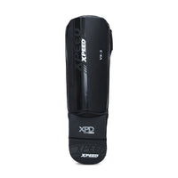 XPEED XP3058 Matt PU Grappling Shinguard | Medium-Thick Impact Padding | Dual Velcro & Elastic Fastening | Professional MMA & Martial Arts Shin Guards - Best Price online Prokicksports.com