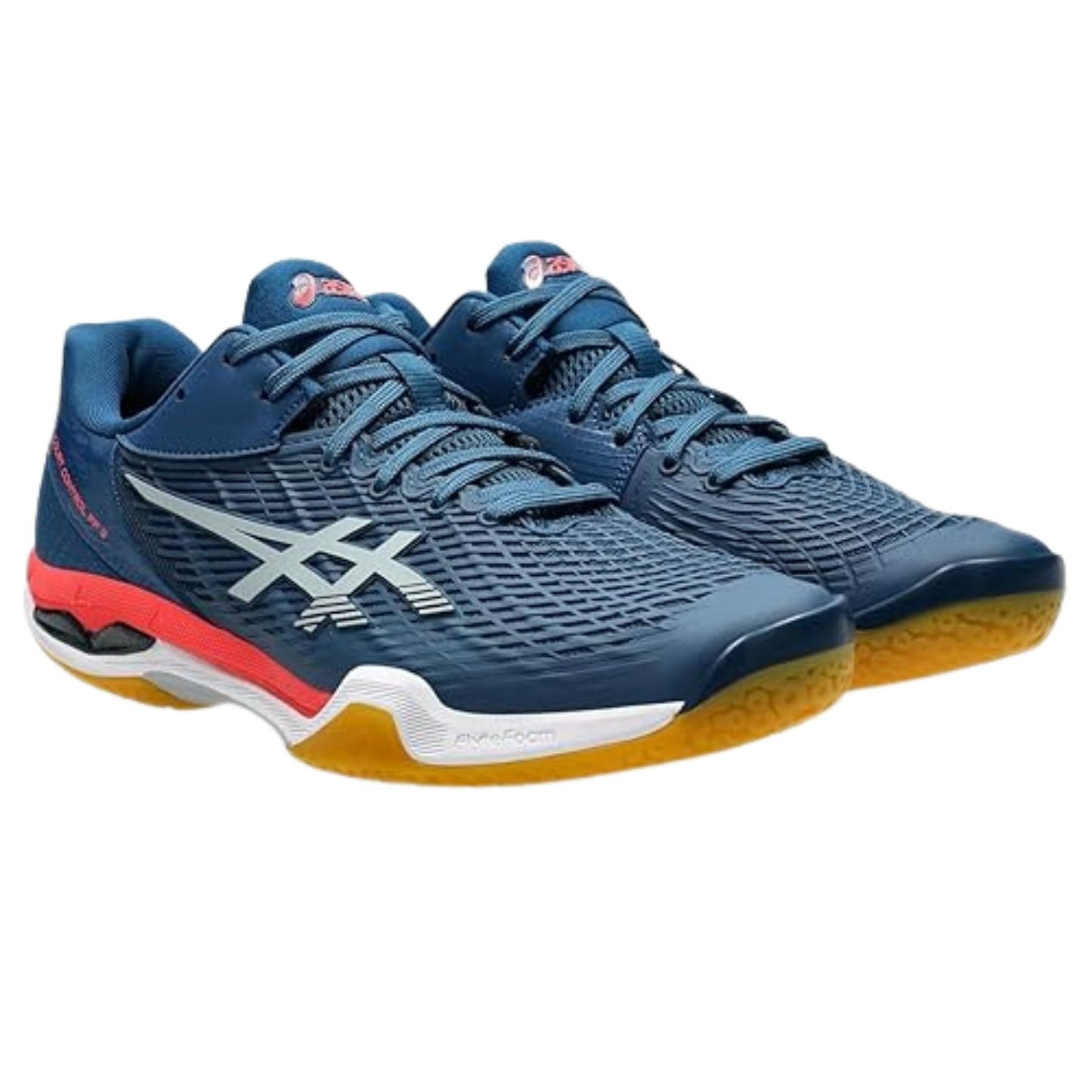 ASICS COURT CONTROL FF 3 Men's Indoor Court Shoes | Professional Badminton/Volleyball Shoes | FlyteFoam Cushioning | Non-Marking Gum Rubber Sole | Enhanced Stability & Control - Best Price online Prokicksports.com