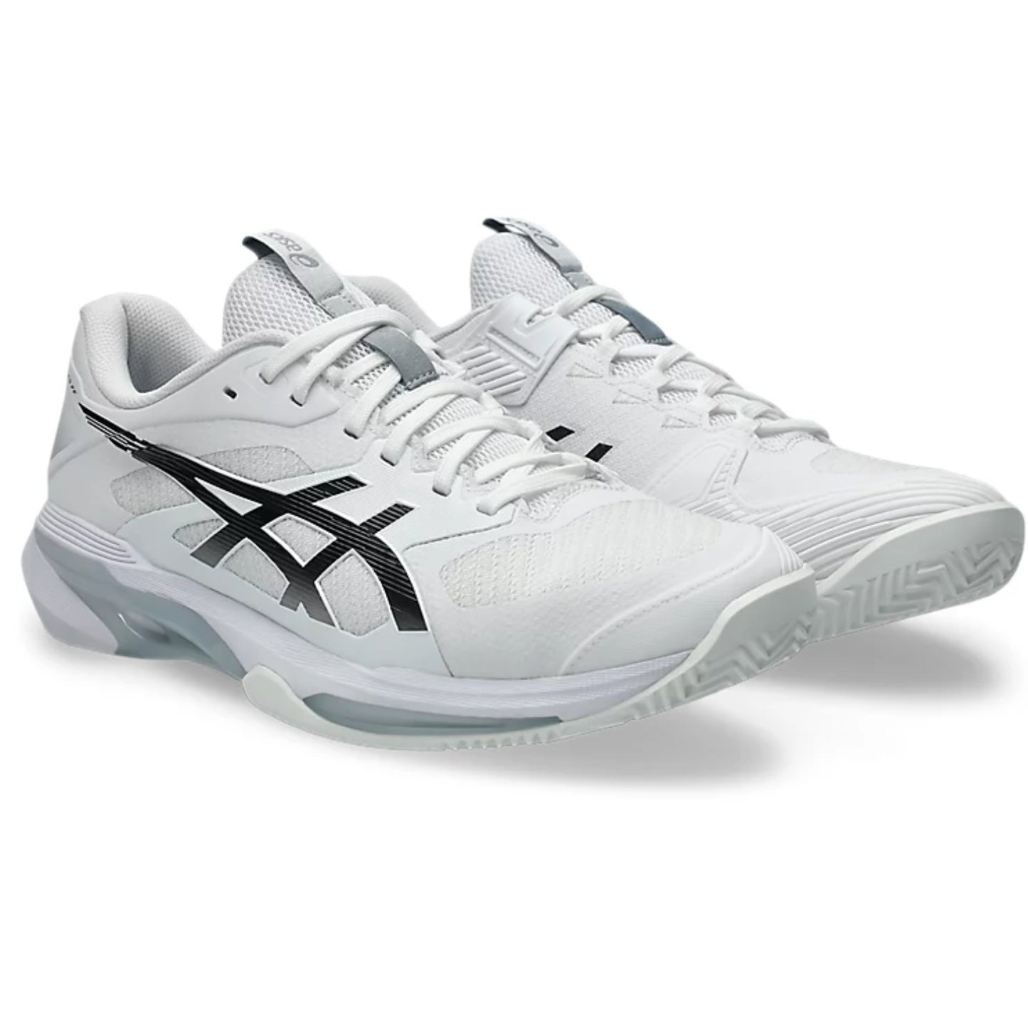 ASICS SOLUTION SPEED FF 4 CLAY Men Tennis Shoes | Ultra-Lightweight Speed with FLYTEFOAM Cushioning | Professional Clay Court Performance | White/Black - Best Price online Prokicksports.com