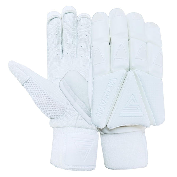 Versant LIT Left Hand Batting Gloves –(Cut Finger Lightweight Protection with Premium Leather Palm)