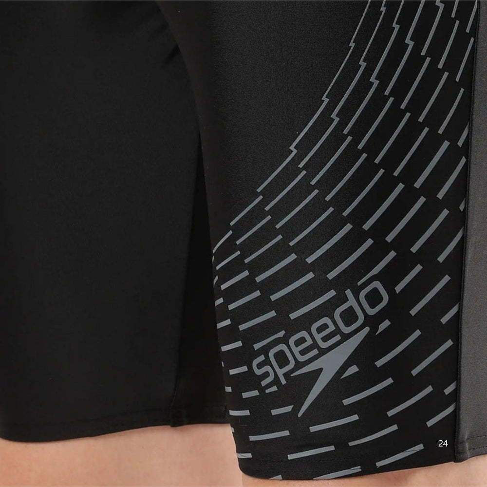 Speedo AM Medley Logo Jammer Men’s Swimwear – Performance Training Swim Jammer with Stretch Fabric, Quick Dry & Chlorine Resistant Design - Best Price online Prokicksports.com
