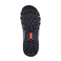 Waterproof Mid Ankle Hiking Shoes with Suede Upper (ET1113) | Synthetic Suede, EVA Cushioned Midsole, Deep-Lug Anti-Skid Outsole, Reflective Tape, All Season