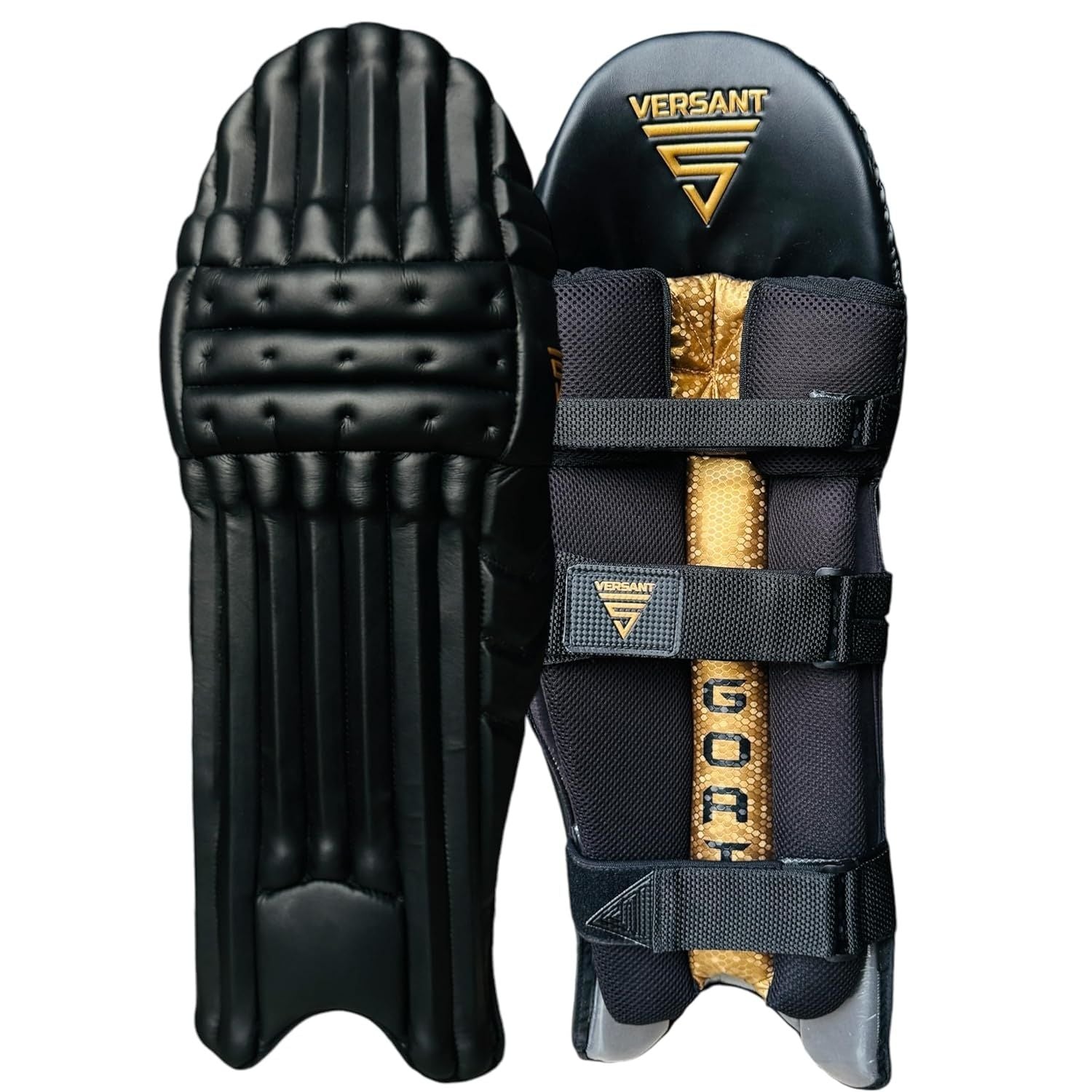 Versant GOAT Right Hand Batting Legguards – Adult (7-Grade Cane VRS Fibre Protection with ShockTEC Foam) - Best Price online Prokicksports.com