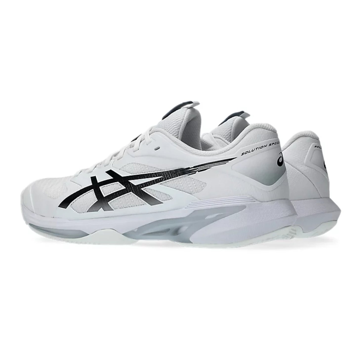 ASICS SOLUTION SPEED FF 4 CLAY Men Tennis Shoes | Ultra-Lightweight Speed with FLYTEFOAM Cushioning | Professional Clay Court Performance | White/Black - Best Price online Prokicksports.com