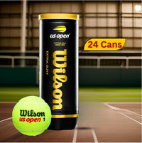 Wilson US Open Extra Duty Tennis Balls Carton (24 Cans) - Best Price online Prokicksports.com