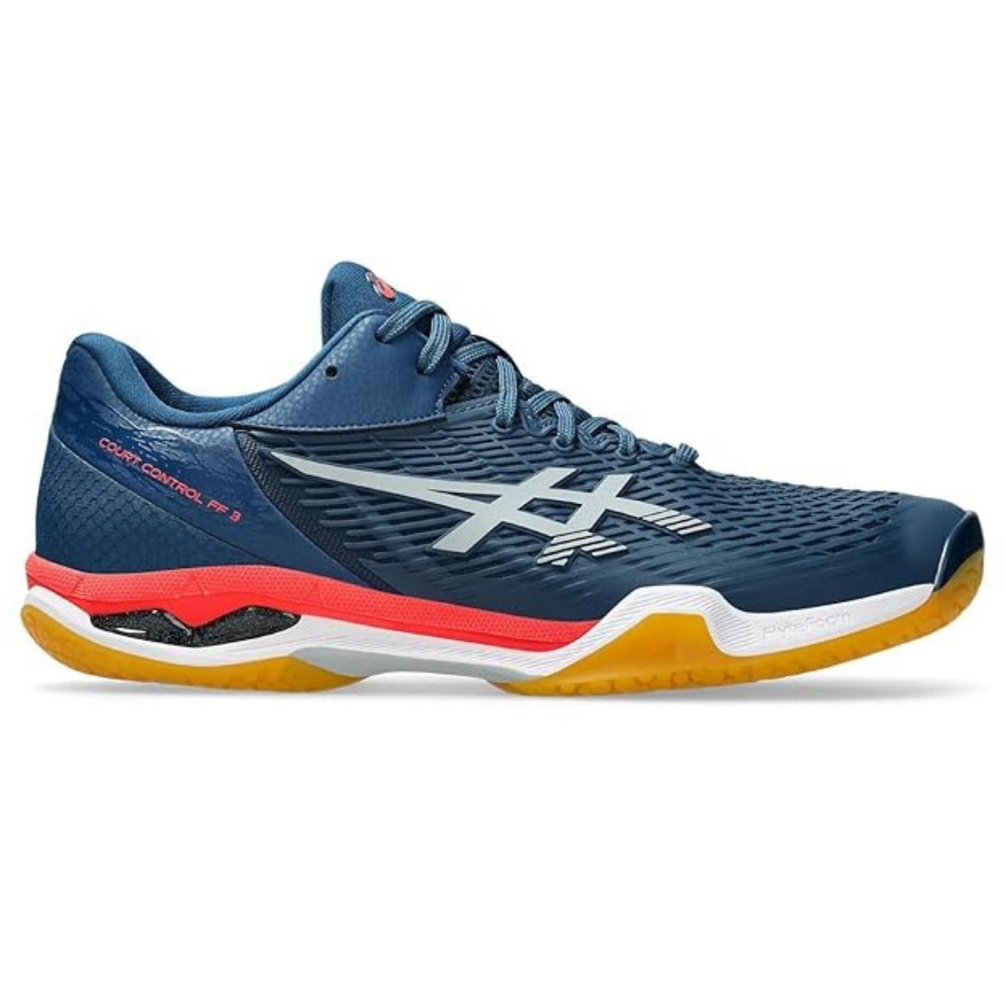ASICS COURT CONTROL FF 3 Men's Indoor Court Shoes | Professional Badminton/Volleyball Shoes | FlyteFoam Cushioning | Non-Marking Gum Rubber Sole | Enhanced Stability & Control - Best Price online Prokicksports.com