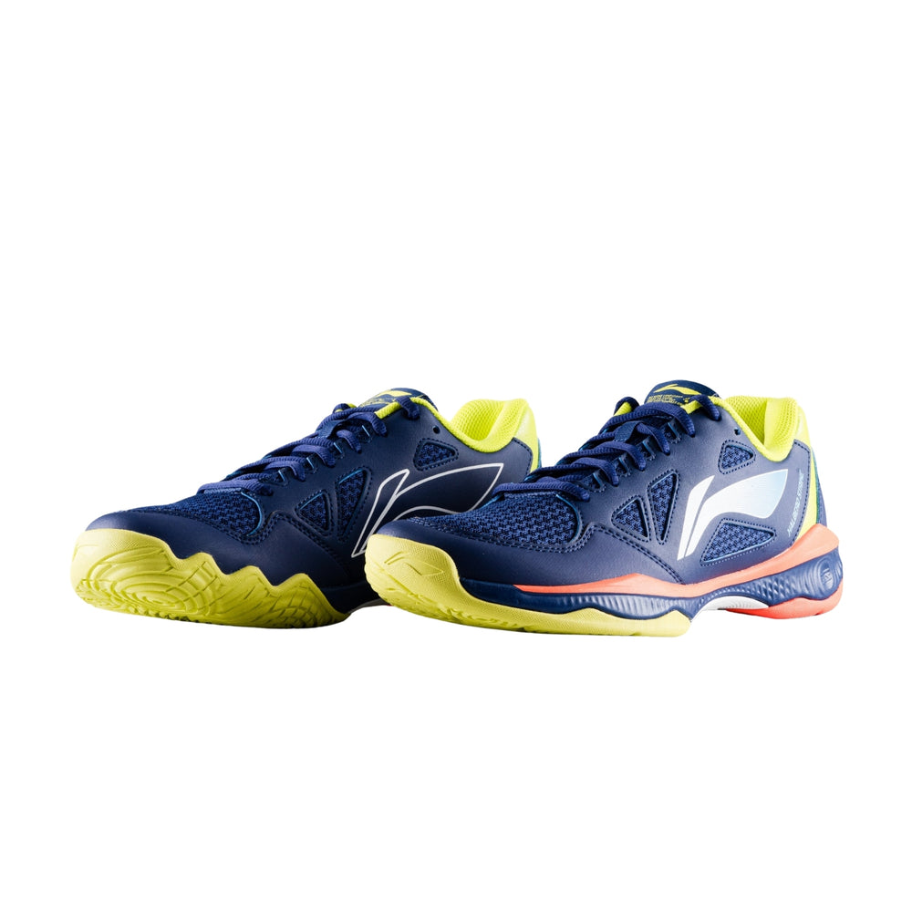 Li-Ning Halberd Strike Non Marking Badminton Shoes – LN Cloud Cushion, Probarloc Stability Plate, Breathable Mesh, Ultra-Grip Rubber, Lightweight