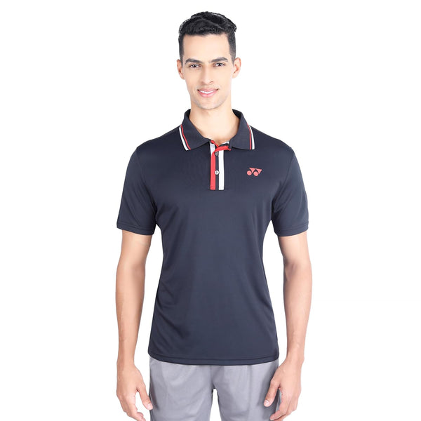 Yonex 2624 Easy3 Junior Polo T‑Shirt – Quick‑Dry Tru‑Dry Polyester, Lightweight, Breathable Sports Polo with Collar and Front Placket for Racquet Training