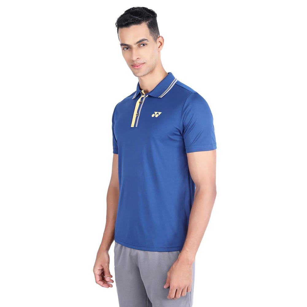 Yonex 2624 Easy3 Junior Polo T‑Shirt – Quick‑Dry Tru‑Dry Polyester, Lightweight, Breathable Sports Polo with Collar and Front Placket for Racquet Training - Best Price online Prokicksports.com