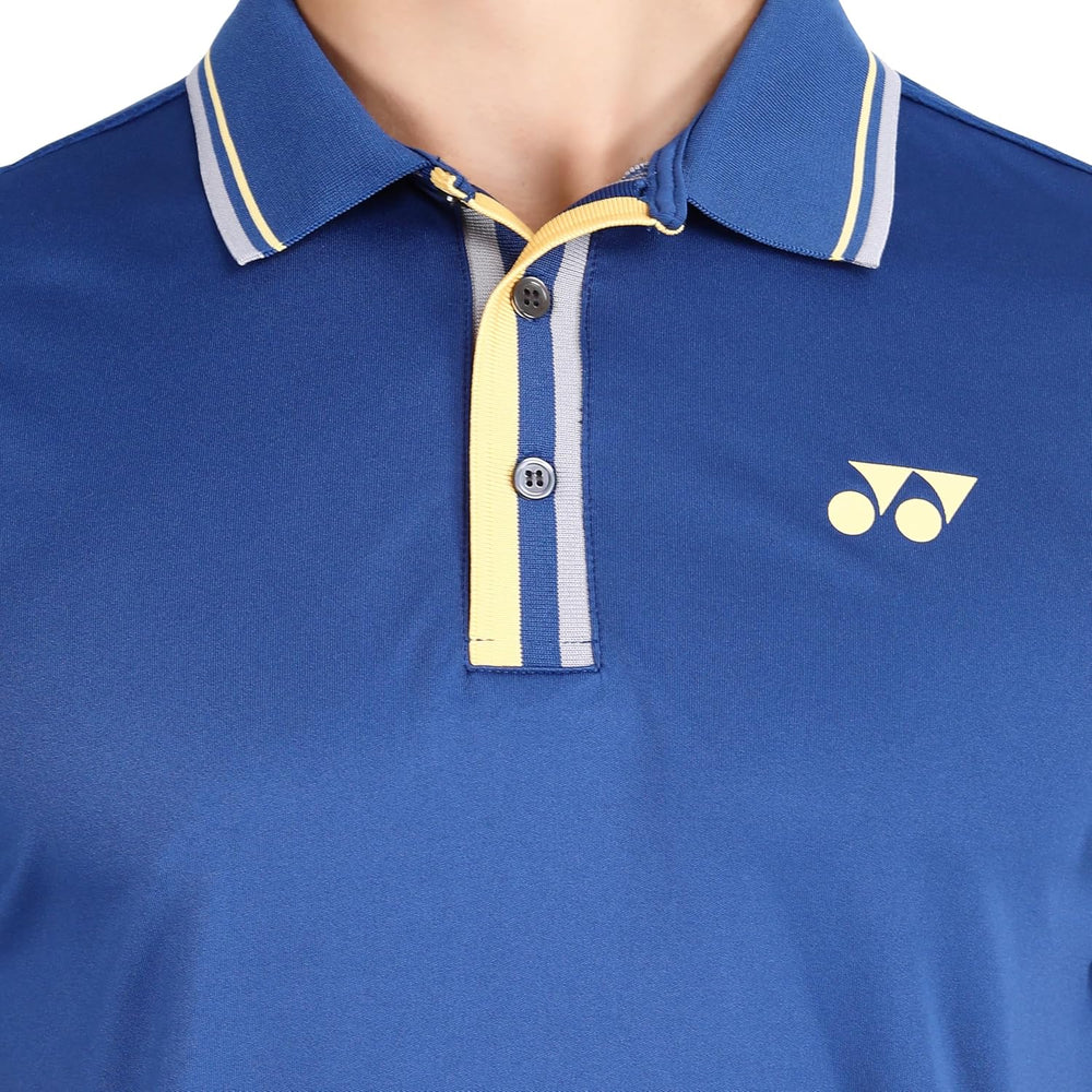 Yonex 2624 Easy3 Junior Polo T‑Shirt – Quick‑Dry Tru‑Dry Polyester, Lightweight, Breathable Sports Polo with Collar and Front Placket for Racquet Training - Best Price online Prokicksports.com