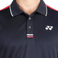 Yonex 2625 Easy3 Men’s Polo T‑Shirt – Tru‑Dry Quick‑Dry Polyester Interlock 140 GSM with Waffle Mesh Back, Collar & 2‑Button Placket - Best Price online Prokicksports.com
