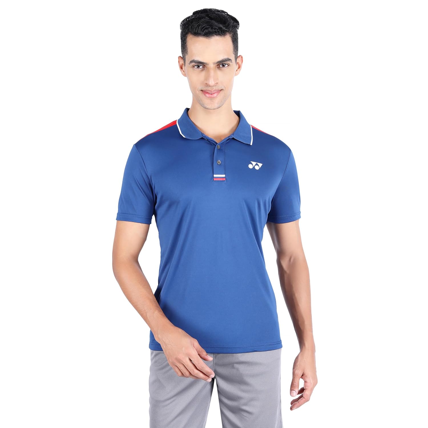 Yonex 2625 Easy3 Men's Polo T‑Shirt – Tru‑Dry Quick‑Dry Polyester