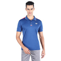 Yonex 2625 Easy3 Men’s Polo T‑Shirt – Tru‑Dry Quick‑Dry Polyester Interlock 140 GSM with Waffle Mesh Back, Collar & 2‑Button Placket - Best Price online Prokicksports.com