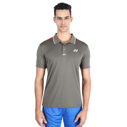 Yonex 2625 Easy3 Men’s Polo T‑Shirt – Tru‑Dry Quick‑Dry Polyester Interlock 140 GSM with Waffle Mesh Back, Collar & 2‑Button Placket - Best Price online Prokicksports.com