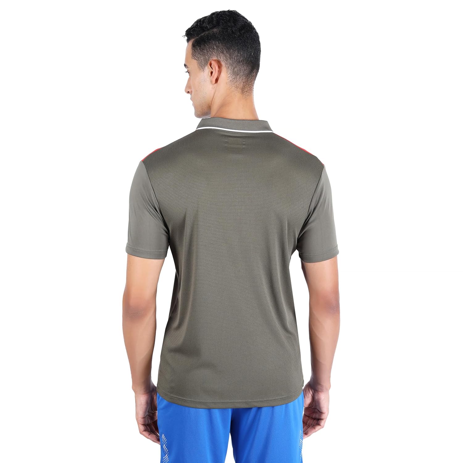 Yonex 2625 Easy3 Men’s Polo T‑Shirt – Tru‑Dry Quick‑Dry Polyester Interlock 140 GSM with Waffle Mesh Back, Collar & 2‑Button Placket - Best Price online Prokicksports.com