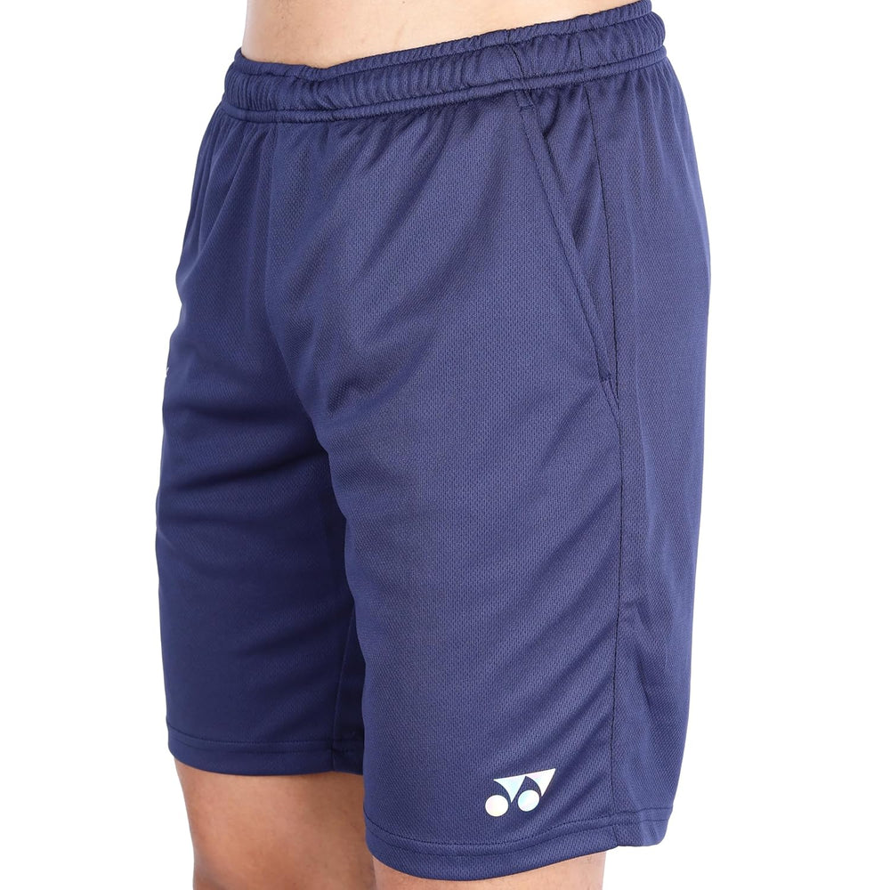 Yonex 2638 Easy3 Men’s Sports Shorts – Tru‑Dry Quick‑Dry Polyester, Stretchable, Lightweight Fabric with Elastic Waistband & Moisture-Wicking for Badminton & Tennis