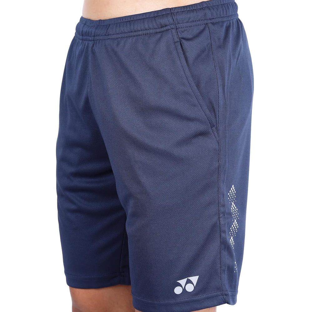 Yonex 2642 Easy3 Junior Sports Shorts – Tru‑Dry Quick‑Dry Polyester with Elastic Waistband, Drawstring, and Side Pockets for Racquet Sports