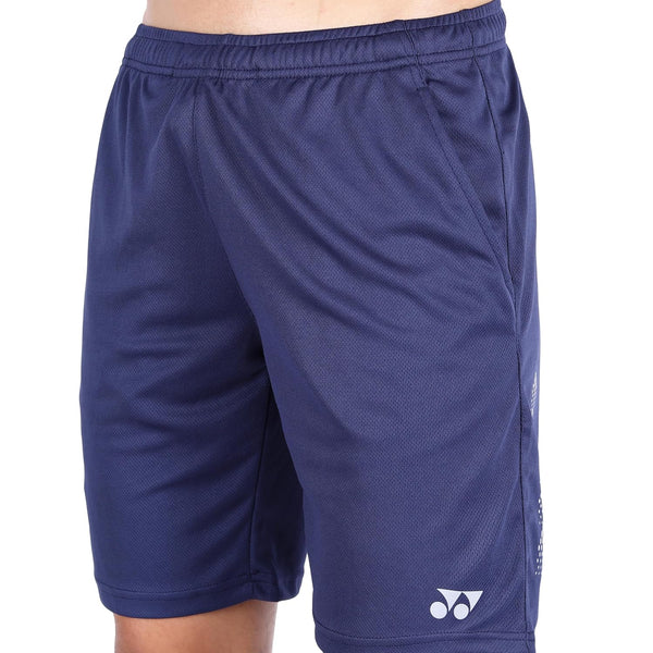 Yonex 2642 Easy3 Men’s Sports Shorts – Tru‑Dry Quick‑Dry Polyester, Lightweight Breathable Mesh with Elastic Waistband & Drawcord for Racquet Sports