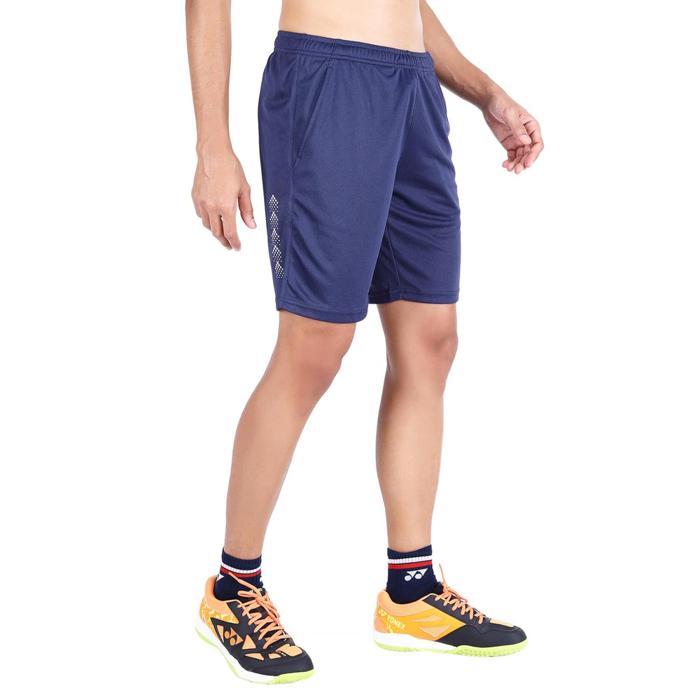 Yonex 2642 Easy3 Men’s Sports Shorts – Tru‑Dry Quick‑Dry Polyester, Lightweight Breathable Mesh with Elastic Waistband & Drawcord for Racquet Sports - Best Price online Prokicksports.com