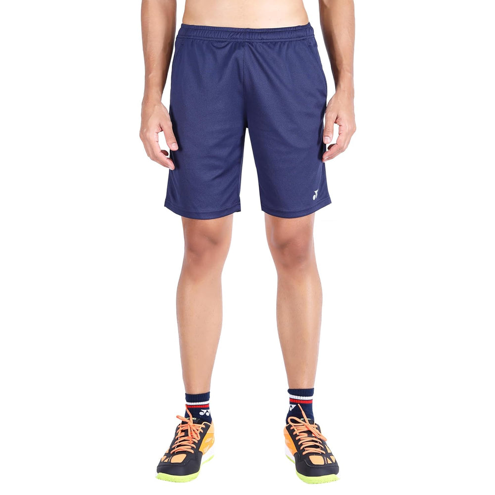 Yonex 2642 Easy3 Men’s Sports Shorts – Tru‑Dry Quick‑Dry Polyester, Lightweight Breathable Mesh with Elastic Waistband & Drawcord for Racquet Sports - Best Price online Prokicksports.com