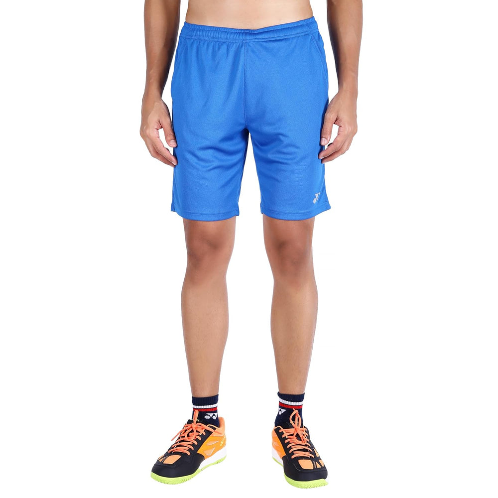 Yonex 2642 Easy3 Men’s Sports Shorts – Tru‑Dry Quick‑Dry Polyester, Lightweight Breathable Mesh with Elastic Waistband & Drawcord for Racquet Sports - Best Price online Prokicksports.com