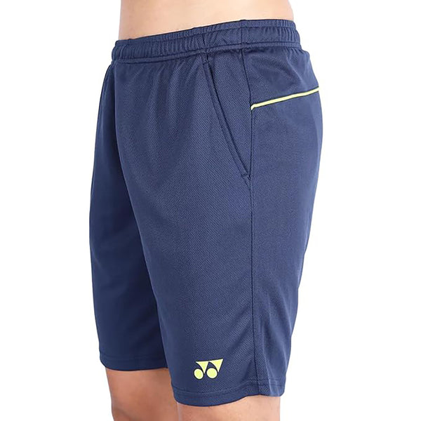 Yonex 2643B Easy3 Junior Sports Shorts – Tru‑Dry Quick‑Dry Polyester with Elastic Waistband, Drawstring, Side Pockets – Breathable & Stretchable