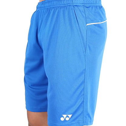 Yonex 2643B Easy3 Men’s Sports Shorts – Tru‑Dry Quick‑Dry Polyester Mesh, Lightweight Breathable Fit with Elastic Waistband, Drawcord & Side Pockets - Best Price online Prokicksports.com