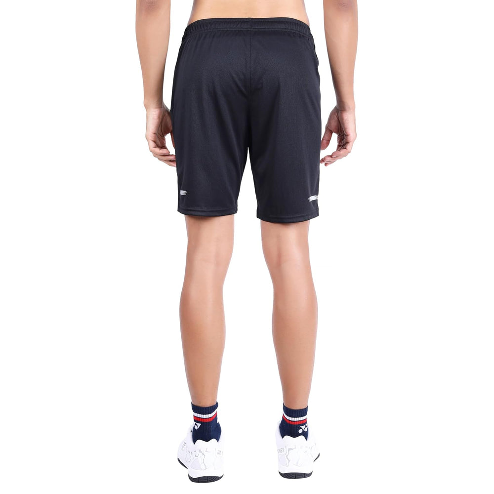 Yonex 2645 Easy3 Junior Sports Shorts – Tru‑Dry Breathable Polyester with Elastic Waistband, Drawstring, Side Pockets for Badminton, Tennis & Squash - Best Price online Prokicksports.com