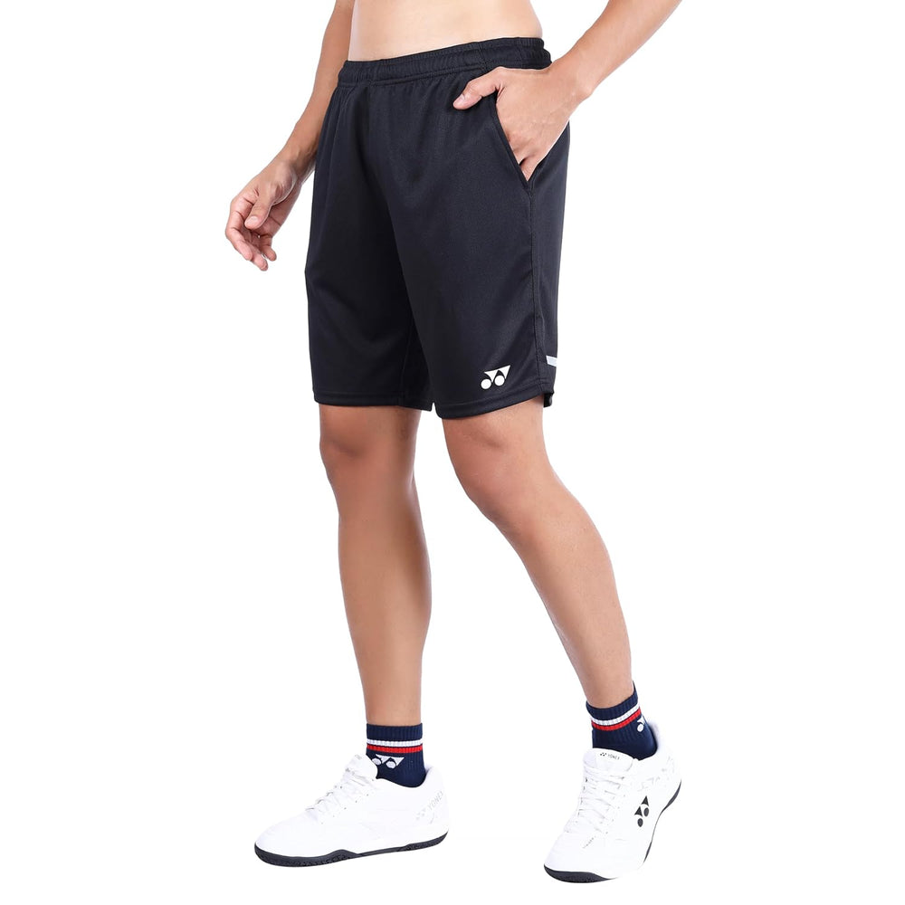 Yonex 2645 Easy3 Junior Sports Shorts – Tru‑Dry Breathable Polyester with Elastic Waistband, Drawstring, Side Pockets for Badminton, Tennis & Squash - Best Price online Prokicksports.com
