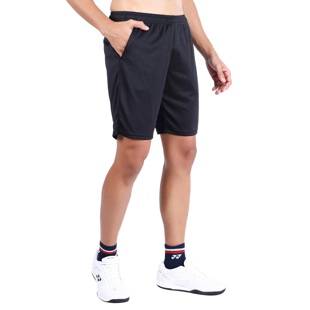 Yonex 2645 Easy3 Junior Sports Shorts – Tru‑Dry Breathable Polyester with Elastic Waistband, Drawstring, Side Pockets for Badminton, Tennis & Squash - Best Price online Prokicksports.com