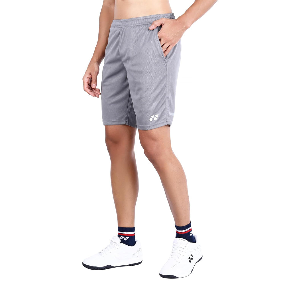 Yonex 2645 Easy3 Junior Sports Shorts – Tru‑Dry Breathable Polyester with Elastic Waistband, Drawstring, Side Pockets for Badminton, Tennis & Squash - Best Price online Prokicksports.com