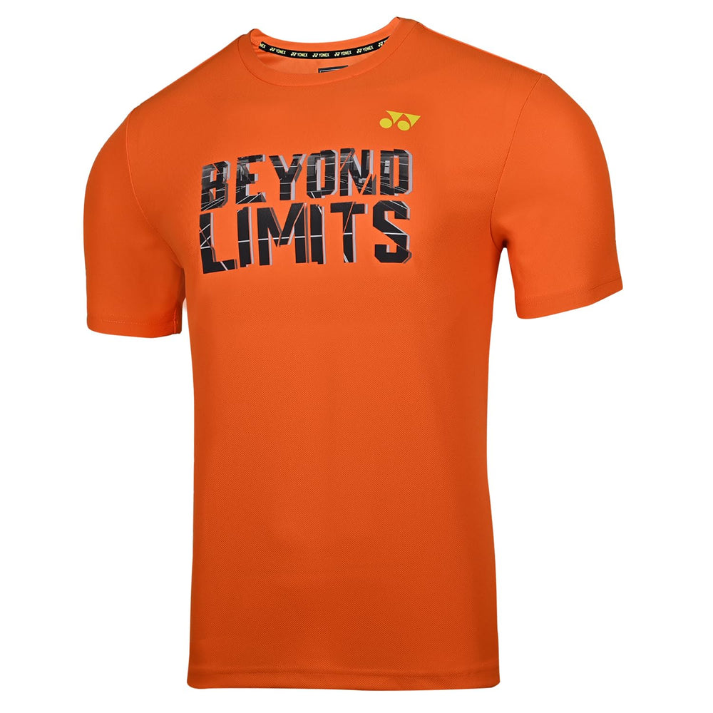 Yonex RM S092‑2673‑CC7‑23 Men’s Round Neck T‑Shirt – 100 % Polyester Honey‑Comb Mesh 140 GSM, Tru‑Breeze Quick‑Dry Fabric for Court & Training - Best Price online Prokicksports.com