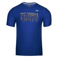 Yonex RM S092‑2673‑CC7‑23 Men’s Round Neck T‑Shirt – 100 % Polyester Honey‑Comb Mesh 140 GSM, Tru‑Breeze Quick‑Dry Fabric for Court & Training - Best Price online Prokicksports.com