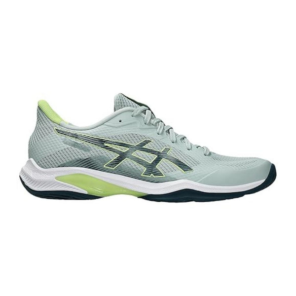 ASICS BLADE FF 2 Men’s Badminton Shoes – Lightweight Indoor Court Shoe, LN Cloud Cushion, Precision Sole, Enhanced Agility, Lichen Rock/Tranquil Teal